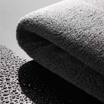 High-end Microfiber Auto Wash Towel Car Cleaning Drying Cloth Hemming Car Care Cloth Detailing Car Wash Towel