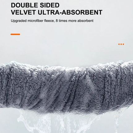 SEAMETAL 40X100CM Car Wash Towel Coral Velvet Microfiber Clean Cloth No Hemming Thickened Soft High Absorbent Car Washing Towels