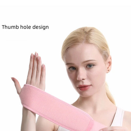Unisex Wrist Guard Band Brace Support Carpal Tunnel Sprains Strain Gym Strap Sports Pain Relief Wrap Bandage Protective Gear