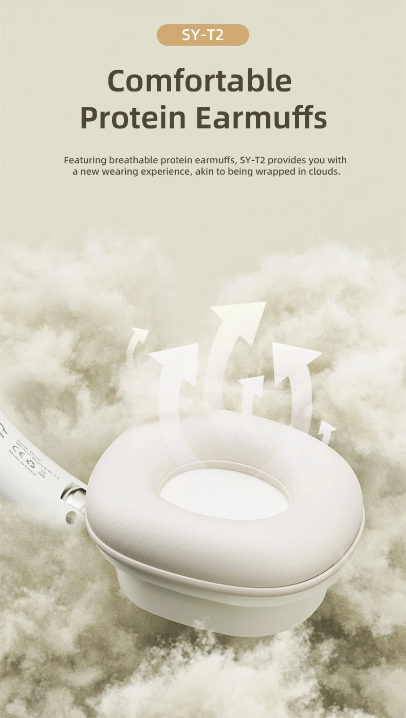 Xiaomi Mijia Wireless Headphone 3D Spatial Audio Earphone Bluetooth 5.3 Headset 40mm Driver Foldable Over Ear Headphone 70H