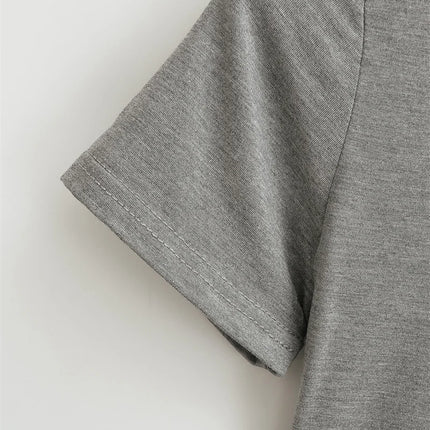 2024 New High Quality Casual T shirt Sexy Slim Short Sleeves Fashion Trend Solid Women Clothing y2k Tops