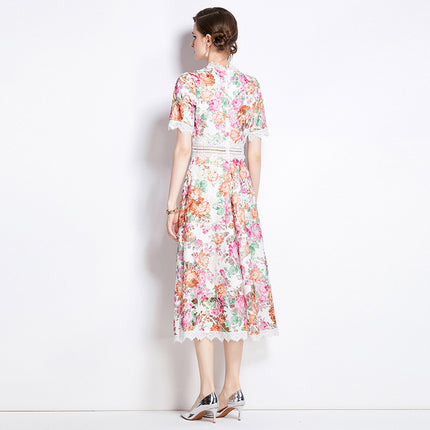 Women's French Waist Graceful And Fashionable Dress