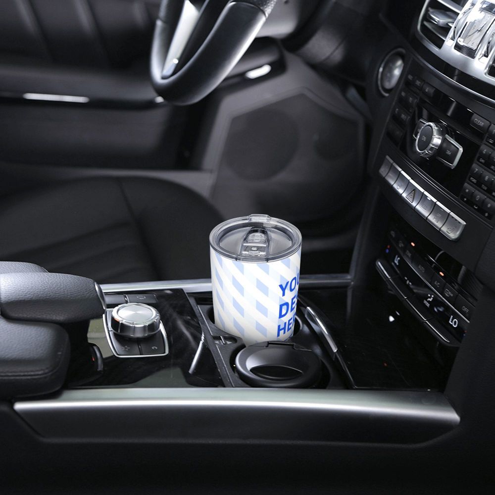 20oz Stainless Steel Car With Straw Cup