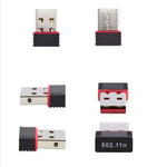 USB WiFi Adapter 802.11N Nano USB 2.0 Wireless Dongle – 150Mbps for Windows PC & Laptop