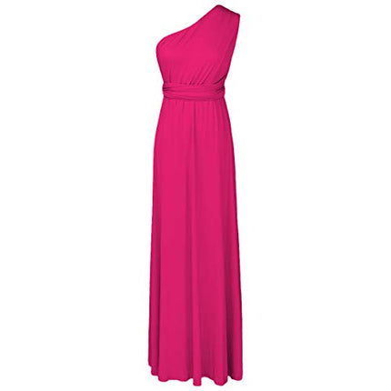 Womens Sexy Convertible Multi Way Wrap Transformer Solid Cocktail Off Shoulder Wedding Bridesmaid Evening Long Maxi Dress Floor Length Bandage Pageant Prom Ball Gowns
