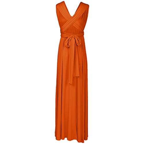 Womens Sexy Convertible Multi Way Wrap Transformer Solid Cocktail Off Shoulder Wedding Bridesmaid Evening Long Maxi Dress Floor Length Bandage Pageant Prom Ball Gowns