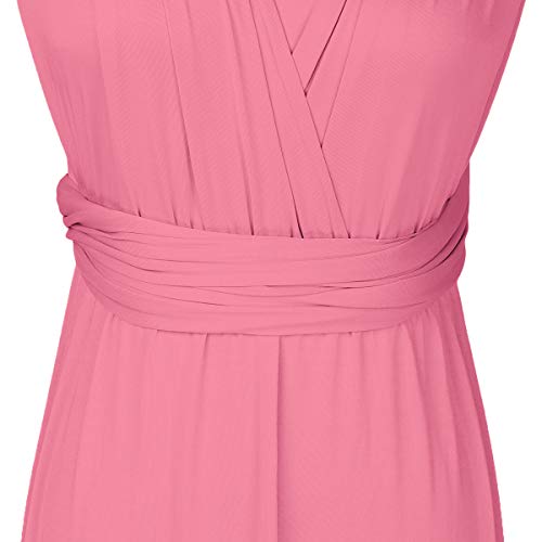 Womens Sexy Convertible Multi Way Wrap Transformer Solid Cocktail Off Shoulder Wedding Bridesmaid Evening Long Maxi Dress Floor Length Bandage Pageant Prom Ball Gowns