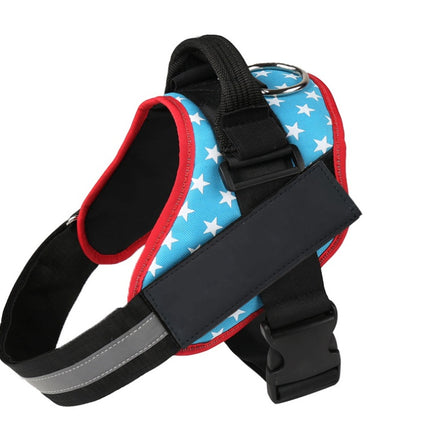 Pet chest strap with dog leash