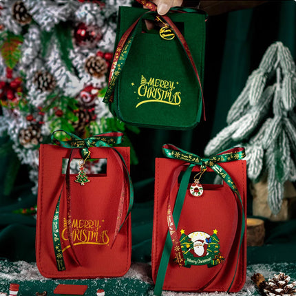 Christmas Gift Packaging Bag Handheld