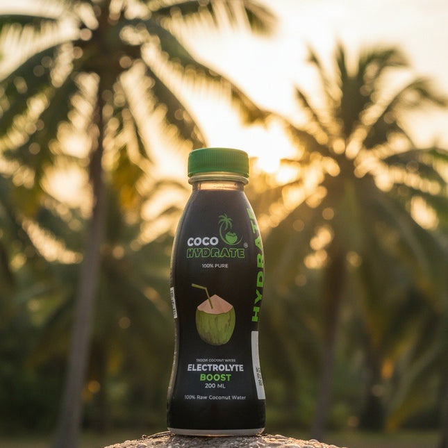 Coco Hydrate natural coconut electrolyte drink 200ml Pure Tender Coconut Water