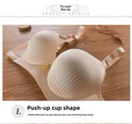 Wireless Push-Up Comfort Bra | Seamless Lift & Support