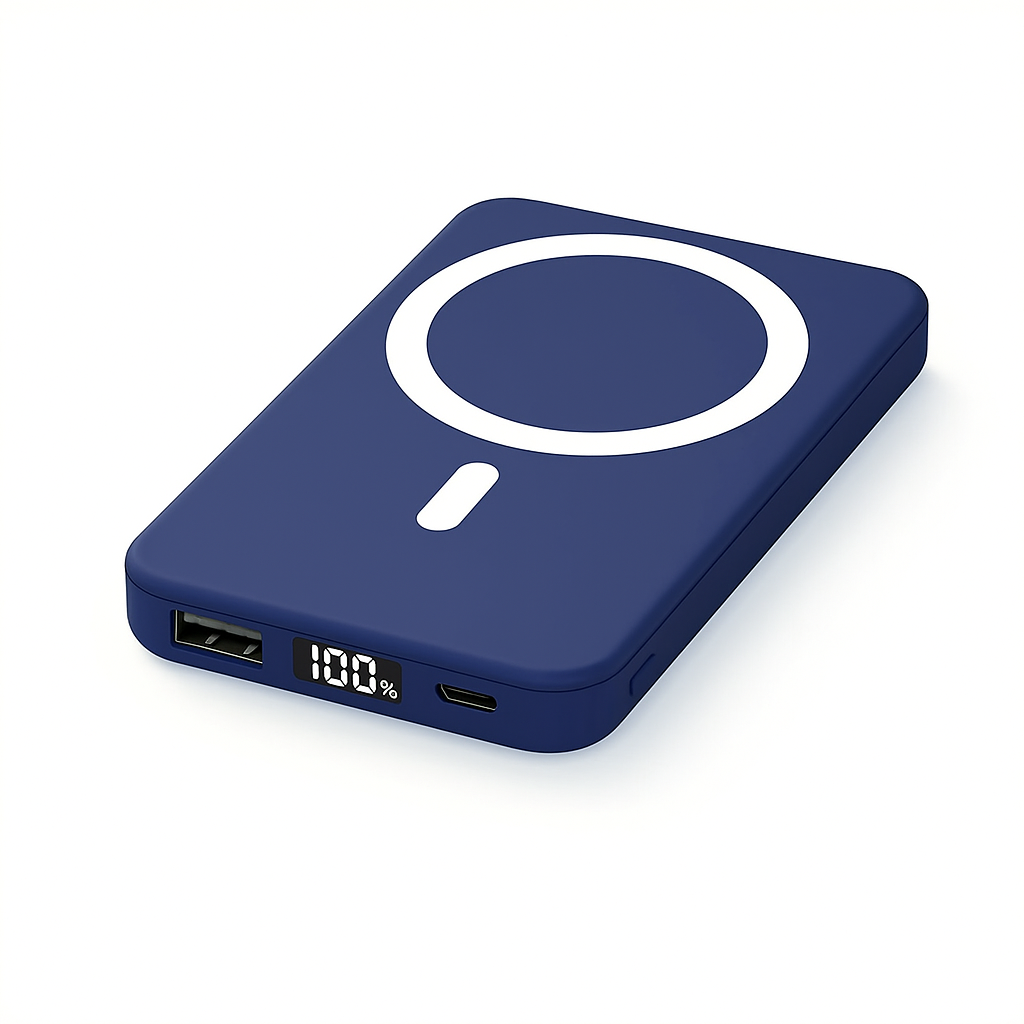 10000mAh Magnetic Wireless Power Bank | 22.5W PD Fast Charging Slim Portable Charger with LED Display for iPhone 15/14/13/12/11 Pro Max & Samsung