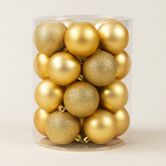 Festive Feeling Christmas Baubles 6cm – 20 Pack