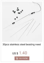 JHNBY Gold Plated Metal beads 2/3/4/5/6/8MM Round Iron Spacer Loose Beads For Jewelry Bracelets Necklace Making DIY Accessories