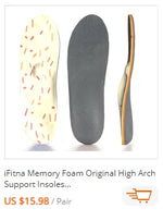 Plantar Fasciitis Orthopedic Sport Insole Men Women Sneaker Flat Feet High Arch Support Orthotic Insoles Plantillas Insert Sole