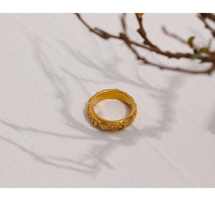 Yhpup Sun Star Moon Ring Stainless Steel Jewelry Stylish Metal Celestial Women Ring joyería acero inoxidable mujer Gift New