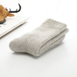 Super Warm Funny Happy Male Men Thicker Solid Socks Merino Wool Rabbit Socks Snow Winter Socks calceta hombre skarpety meskie