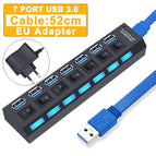 3.0USB 7port with EU 1