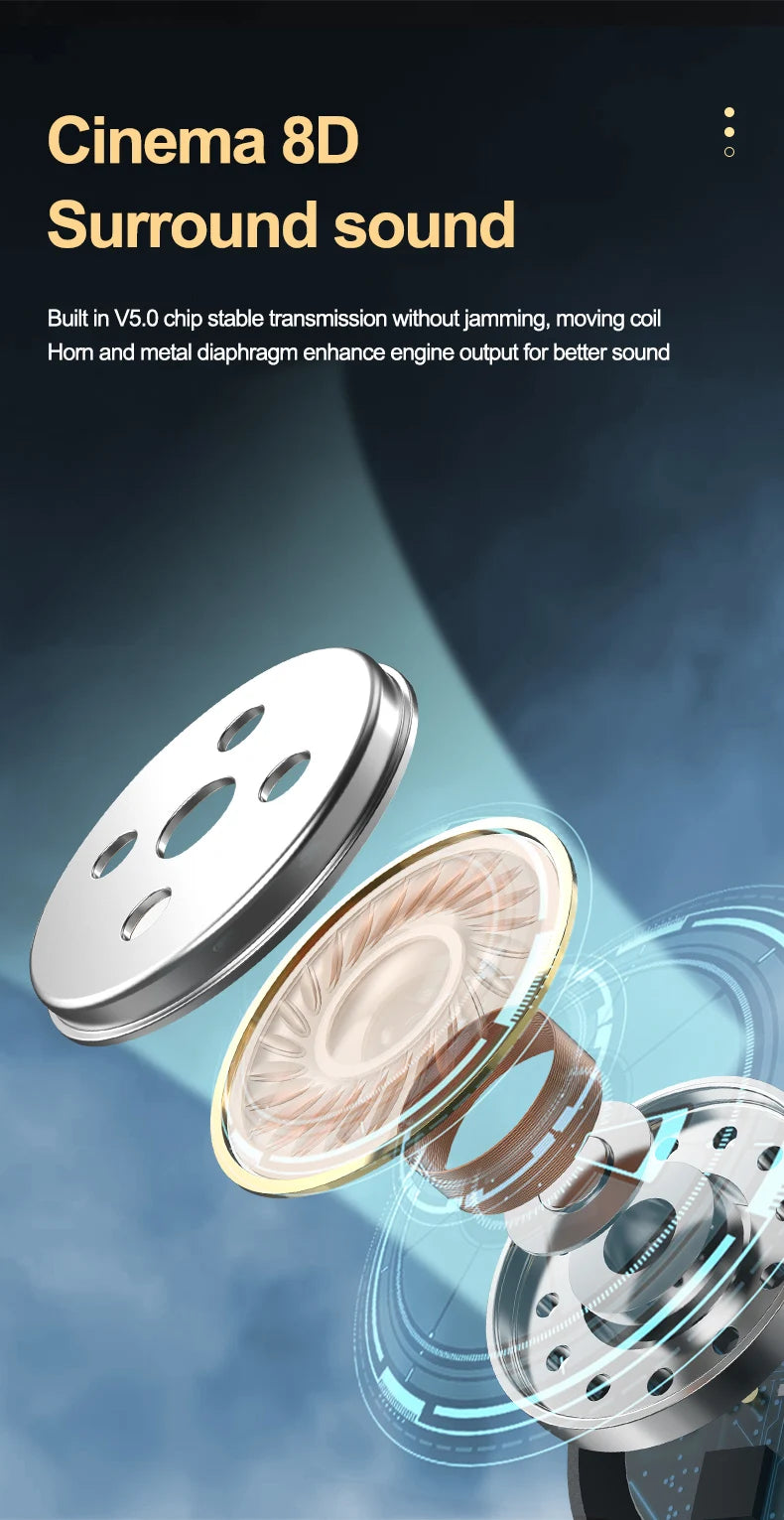 Wireless Headphones Bluetooth MP3 Player Headsets FM Radio On-Ear Comfort TF Card Slot Sport Wireless Earphones with Microphones