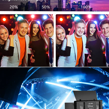 Nagnahz U800 LED Photo Studio Light for Tiktok Youbute Game Live Video Lighting Portable Video Recording Photography Panel Lamp