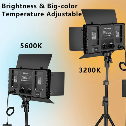 Nagnahz U800 LED Photo Studio Light for Tiktok Youbute Game Live Video Lighting Portable Video Recording Photography Panel Lamp