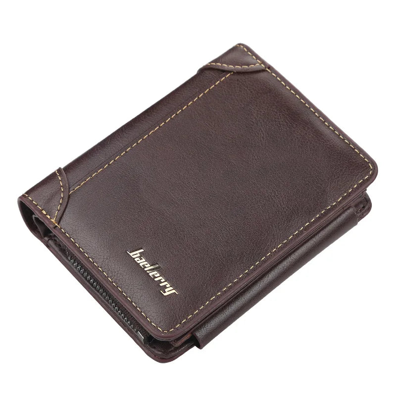 Leather Men Wallets Card Holder