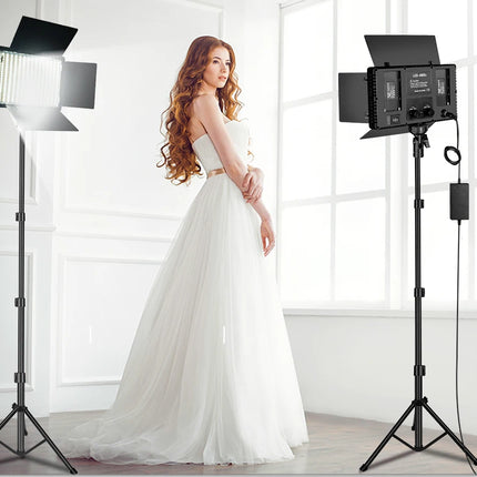 Nagnahz U800 LED Photo Studio Light for Tiktok Youbute Game Live Video Lighting Portable Video Recording Photography Panel Lamp