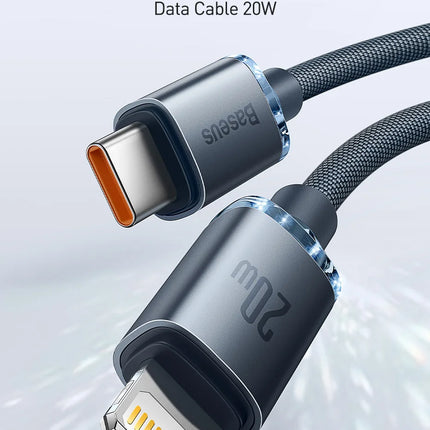 Baseus USB Type C PD 20W Cable for iPhone 14 13 12 Pro X 8 Fast USB C Cable for iPhone Charging Cable USB Type C Cable Wire Code