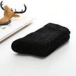 Super Warm Funny Happy Male Men Thicker Solid Socks Merino Wool Rabbit Socks Snow Winter Socks calceta hombre skarpety meskie