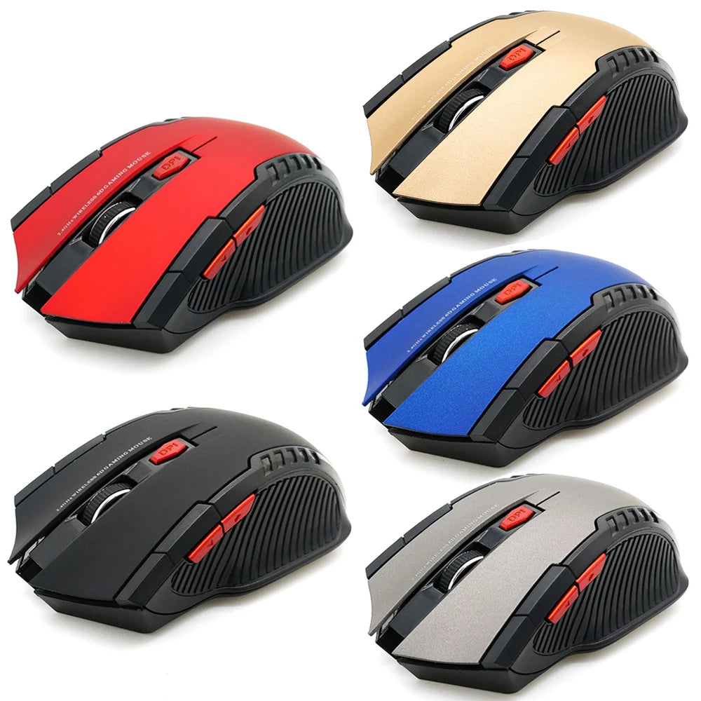2.4GHz Wireless Mouse With USB Receiver Gaming Mouse 2000DPI For Overwatch Cs go Dota 2 LOL Fortnite Computer Laptop Pc Gamer