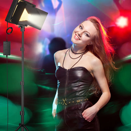 Nagnahz U800 LED Photo Studio Light for Tiktok Youbute Game Live Video Lighting Portable Video Recording Photography Panel Lamp