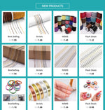 10pcs/lot 50 70mm Tone Extended Extension Tail Chain Lobster Clasps Connector For DIY Bracelet Necklace Jewelry Making Findings