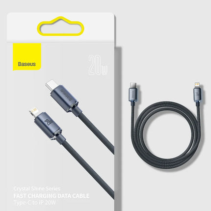 Baseus USB Type C PD 20W Cable for iPhone 14 13 12 Pro X 8 Fast USB C Cable for iPhone Charging Cable USB Type C Cable Wire Code