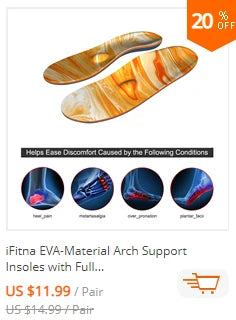 Plantar Fasciitis Orthopedic Sport Insole Men Women Sneaker Flat Feet High Arch Support Orthotic Insoles Plantillas Insert Sole