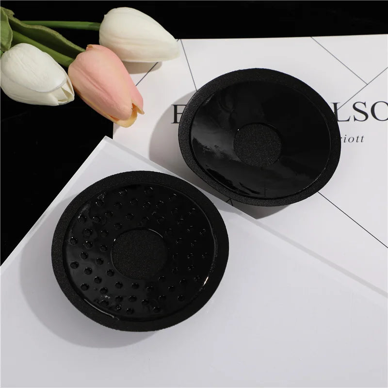 Reusable Women Breast Petals Lift Nipple Cover Invisible Petal Adhesive Strapless Backless Stick on Bra Silicone Breast Stickers