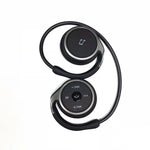 A6 Small Bluetooth Headphones Wrap Around Head Comfortable Wireless Headphones Foldable Bluetooth Headsets with Microphone Purse