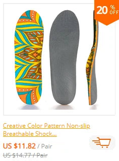 Plantar Fasciitis Orthopedic Sport Insole Men Women Sneaker Flat Feet High Arch Support Orthotic Insoles Plantillas Insert Sole