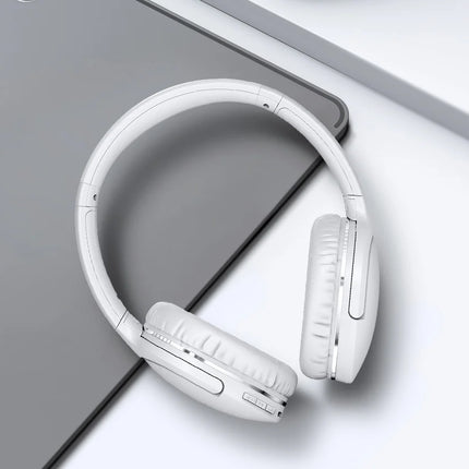 Baseus D02 Pro Wireless Bluetooth Headphones HIFI Stereo Earphones Foldable Sport Headset with Audio Cable foriPhone tablet