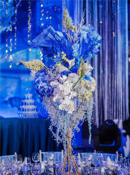1.2m/2m Crystal Beads Wedding Hotel Decoration Diamond Pearl Rattan Holiday Decoration Home Decoration Party Supplies