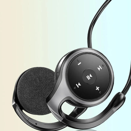 Wireless Headphones Bluetooth MP3 Player Headsets FM Radio On-Ear Comfort TF Card Slot Sport Wireless Earphones with Microphones