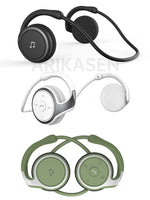 A6 Small Bluetooth Headphones Wrap Around Head Comfortable Wireless Headphones Foldable Bluetooth Headsets with Microphone Purse