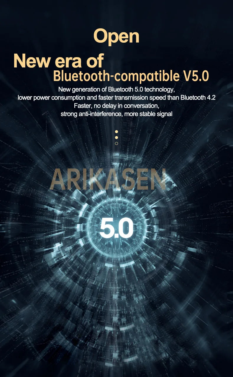 Wireless Headphones Bluetooth MP3 Player Headsets FM Radio On-Ear Comfort TF Card Slot Sport Wireless Earphones with Microphones