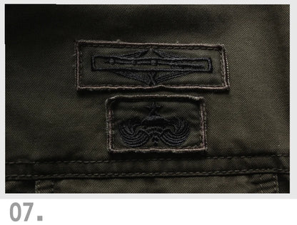 New 2023 Casual Army Military Jacket Men Plus Size M-6XL Jaqueta masculina Air force one Spring & Autumn Cargo Mens Jackets Coat