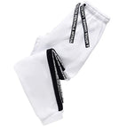 M / white pants