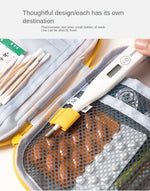 3 Pcs/set Portable Medical Storage Bag Camping Emergency First Aid Kit Organizer Home Outdoor Travel Bag