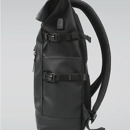 HK Expandable Travel Backpack Men Large Capacity Waterproof 15.6” Laptop Bag Hiking Rucksack Cycling Daypack Bag with USB Port