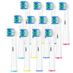 Toothbrush Head Compatible with Oral b Braun Electric Toothbrush, Precision Replacement Brush Heads for Pro Smart Genius, Effici