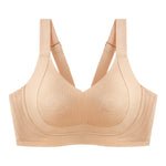 Women's Seamless Underwear, Thin Style, Large Breasts, Small Breasts, No Wires, Pull-up And Anti-sagging Large Size Bra