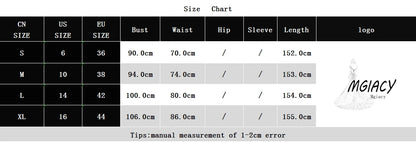 Mgiacy Thin straps Deep V-neck bust pleats cross sequins waist trim patchwork tint slit A full skirt Evening gown PROM dress