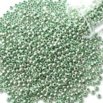 12Grams/Tube 2mm Metallic Seed Beads Japanese Round Glass Seedbeads For DIY Needlework Dress Adornment Sewing 1200pcs